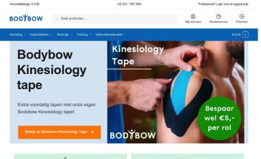 Schermafbeelding van bodybow.be