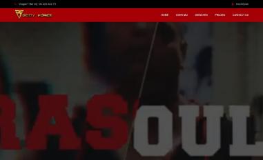 Schermafbeelding van bodyforce.fit