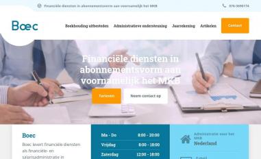 Schermafbeelding van boec.nl