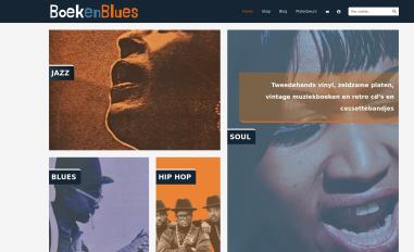 Schermafbeelding van boekenblues.nl