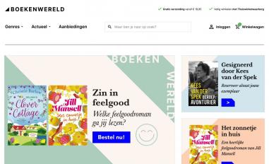 Schermafbeelding van boekenwereld.com