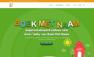 Schermafbeelding van boekmetnaam.nl
