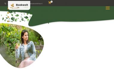 Schermafbeelding van boekweitthee.nl
