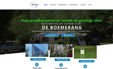 Schermafbeelding van boemerangclub.nl