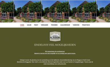 Schermafbeelding van boerderij-reggedal.nl