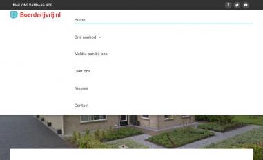 Schermafbeelding van boerderijvrij.nl