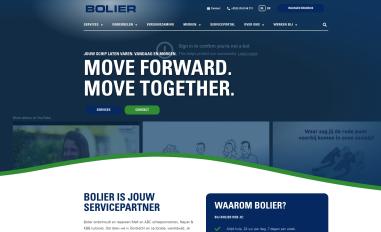 Schermafbeelding van bolier.nl