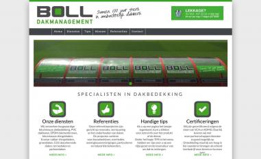 Schermafbeelding van bolldakmanagement.nl