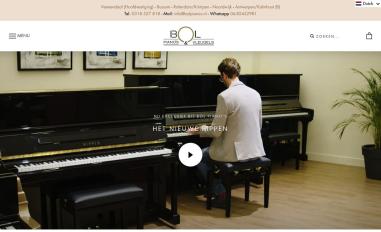 Schermafbeelding van bolpianos.nl
