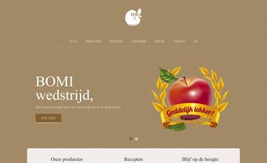 Schermafbeelding van bomifruit.be