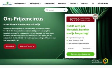 Schermafbeelding van bongosolar.nl