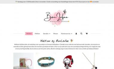 Schermafbeelding van bonlafee.nl