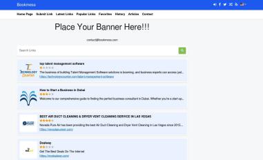 Schermafbeelding van bookmess.com