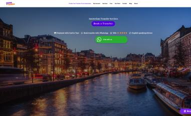 Schermafbeelding van booktaxi24.nl