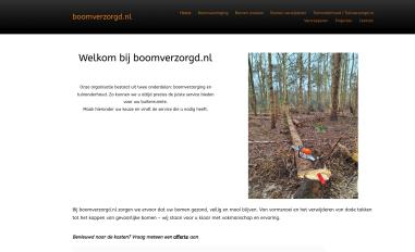 Schermafbeelding van boomverzorgd.nl
