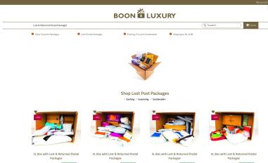 Schermafbeelding van boonandluxury.nl