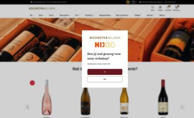 Schermafbeelding van boonstrawijnen.nl