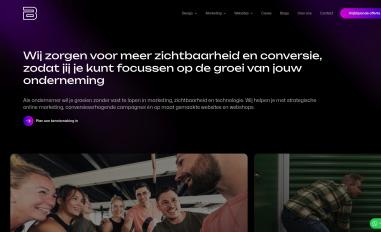 Schermafbeelding van booomdigital.nl