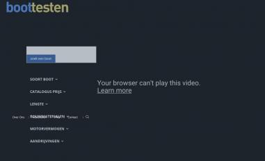 Schermafbeelding van boottesten.nl