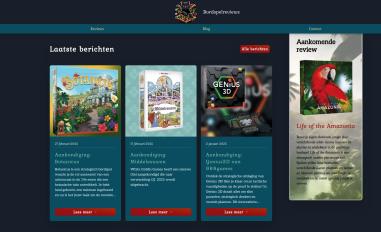 Schermafbeelding van bordspelreviews.nl