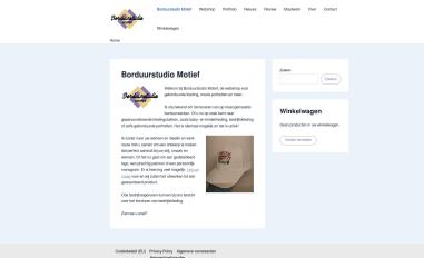 Schermafbeelding van borduurstudiomotief.com