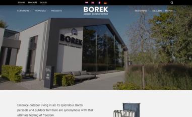 Schermafbeelding van borek.eu