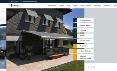 Schermafbeelding van bosmanluxaflexstore.nl