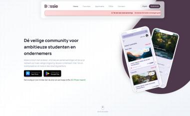 Schermafbeelding van bossie-web.affinesol.com