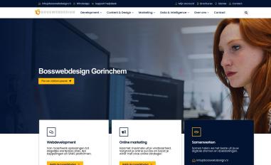 Schermafbeelding van bosswebdesign.nl