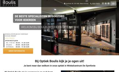 Schermafbeelding van boulisoptiek.nl