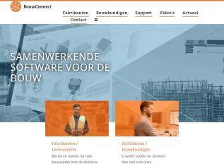 Schermafbeelding van bouwconnect.nl