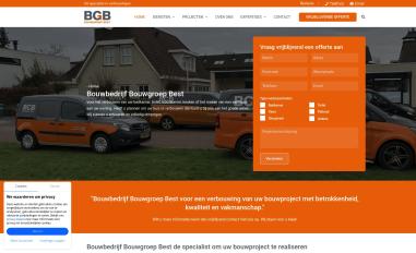 Schermafbeelding van bouwgroepbest.nl