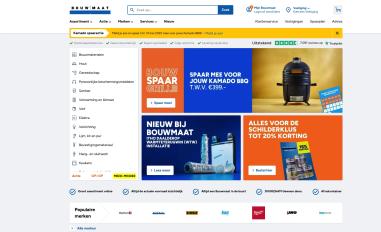 Schermafbeelding van bouwmaat.nl