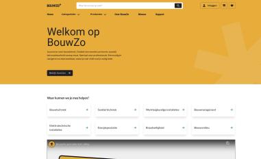 Schermafbeelding van bouwzo.nl