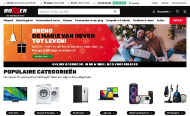 Schermafbeelding van boxxer.nl