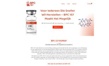 Schermafbeelding van bpc157kopen.nl