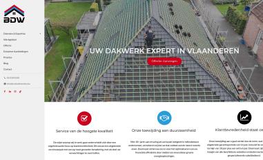 Schermafbeelding van brabodakwerken.be