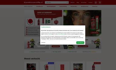 Schermafbeelding van brandblussershop.nl