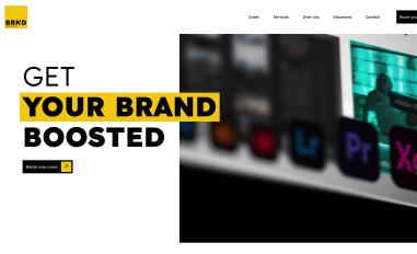 Schermafbeelding van brandboosters.nl