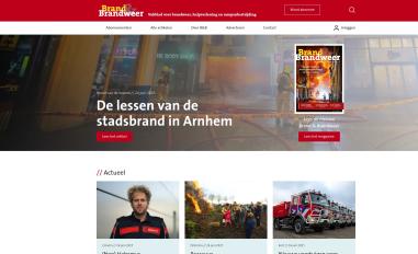 Schermafbeelding van brandenbrandweer.nl