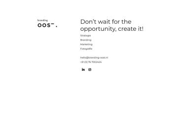 Schermafbeelding van branding-oost.nl