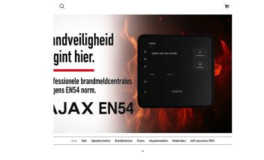 Schermafbeelding van brandmeldcentrale.com