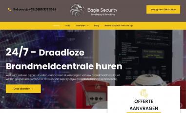 Schermafbeelding van brandmeldcentralehuren.nl