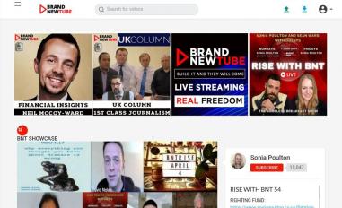 Schermafbeelding van brandnewtube.com