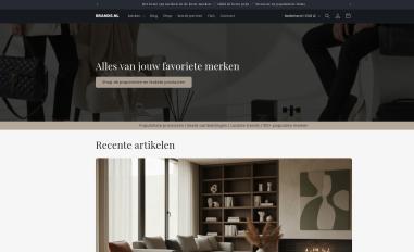 Schermafbeelding van brands.nl
