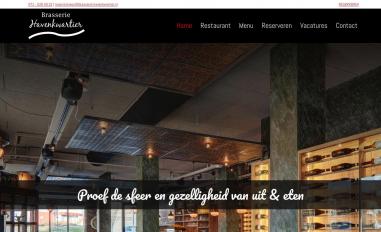 Schermafbeelding van brasserie-havenkwartier.nl