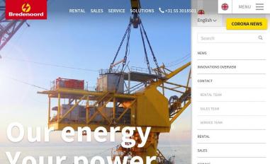 Schermafbeelding van bredenoord.com