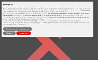 Schermafbeelding van breex.nl