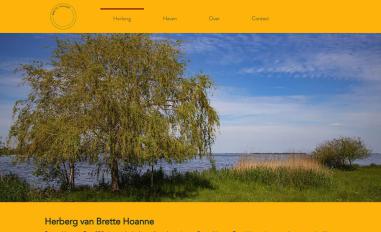 Schermafbeelding van brettehoanne.nl