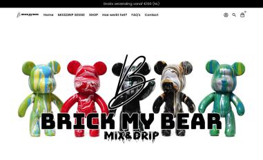 Schermafbeelding van brickmybear.nl